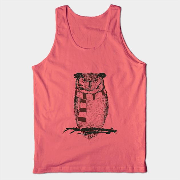 Winter owl II Tank Top by soltib